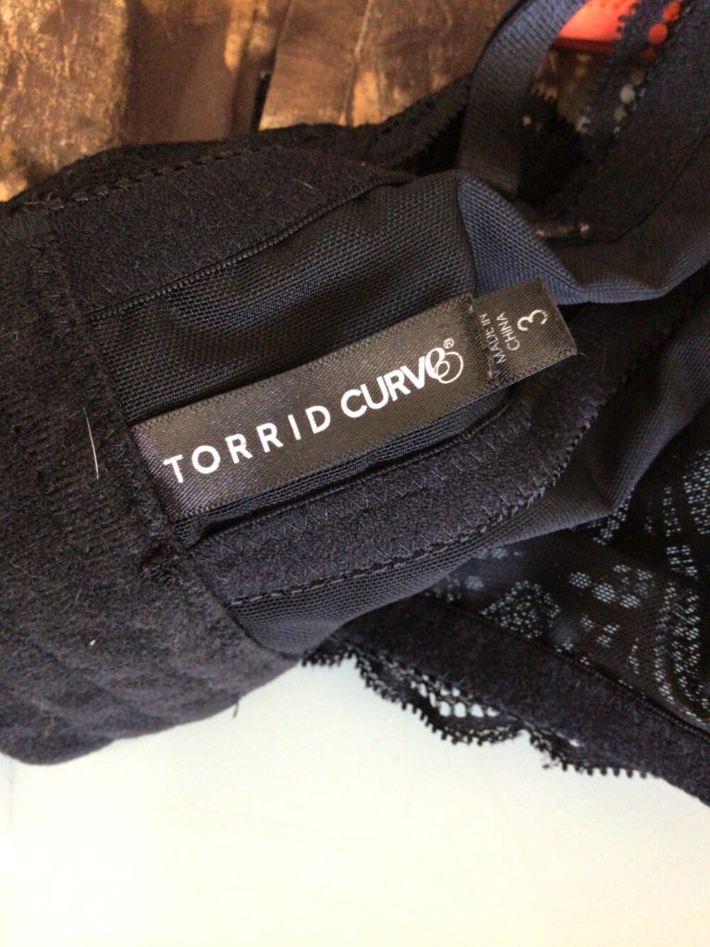Torrid Curve Black Lace Underwire Bra - Picture 6 of 7